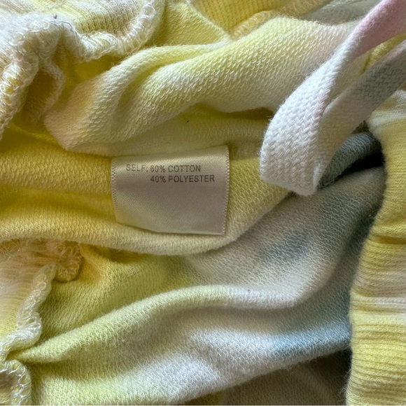 Tie-Dye Jogger yellow pink blue Pants Size Small - Picture 5 of 6